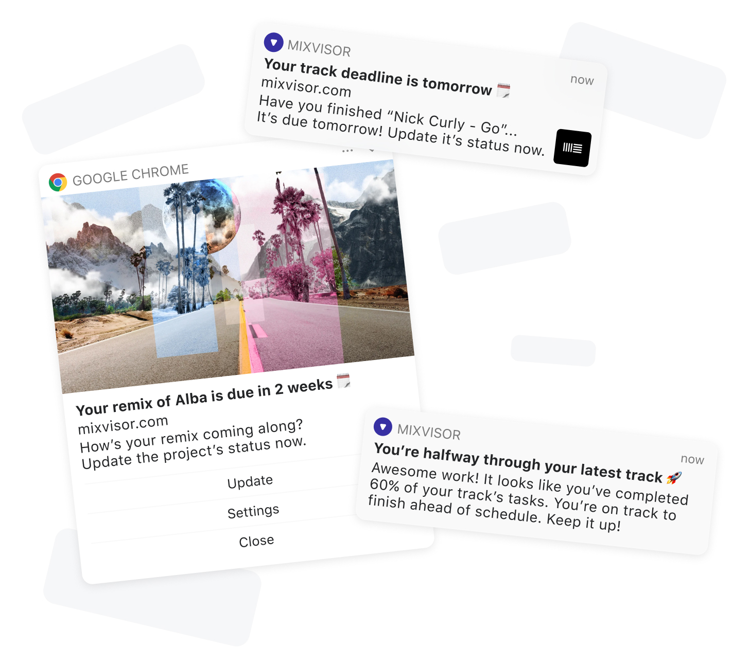 Mixvisor Producer Schedules